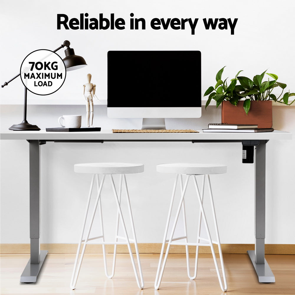 Artiss Standing Desk Motorised 140CM White