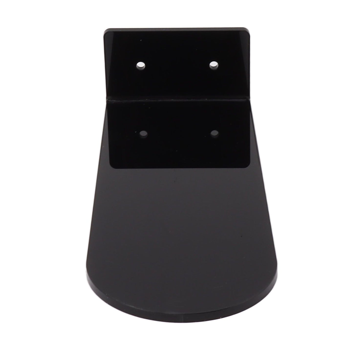 6pcs Floating Shoe Shelves 7.9in Length Acrylic Shoe Display for Footwear Collection Black