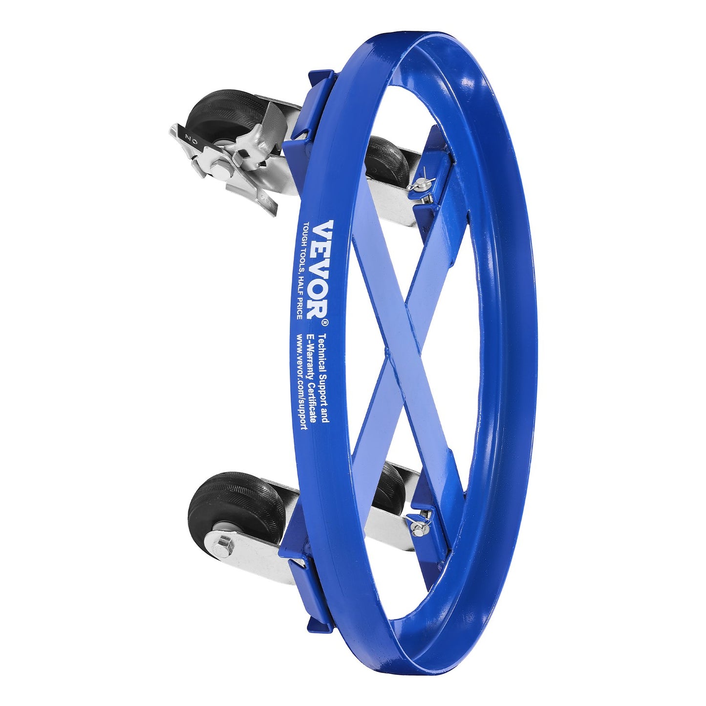 55 Gallon Drum Dolly 2000 lbs Barrel Dolly Cart Drum Caddy 4 Caster Wheels