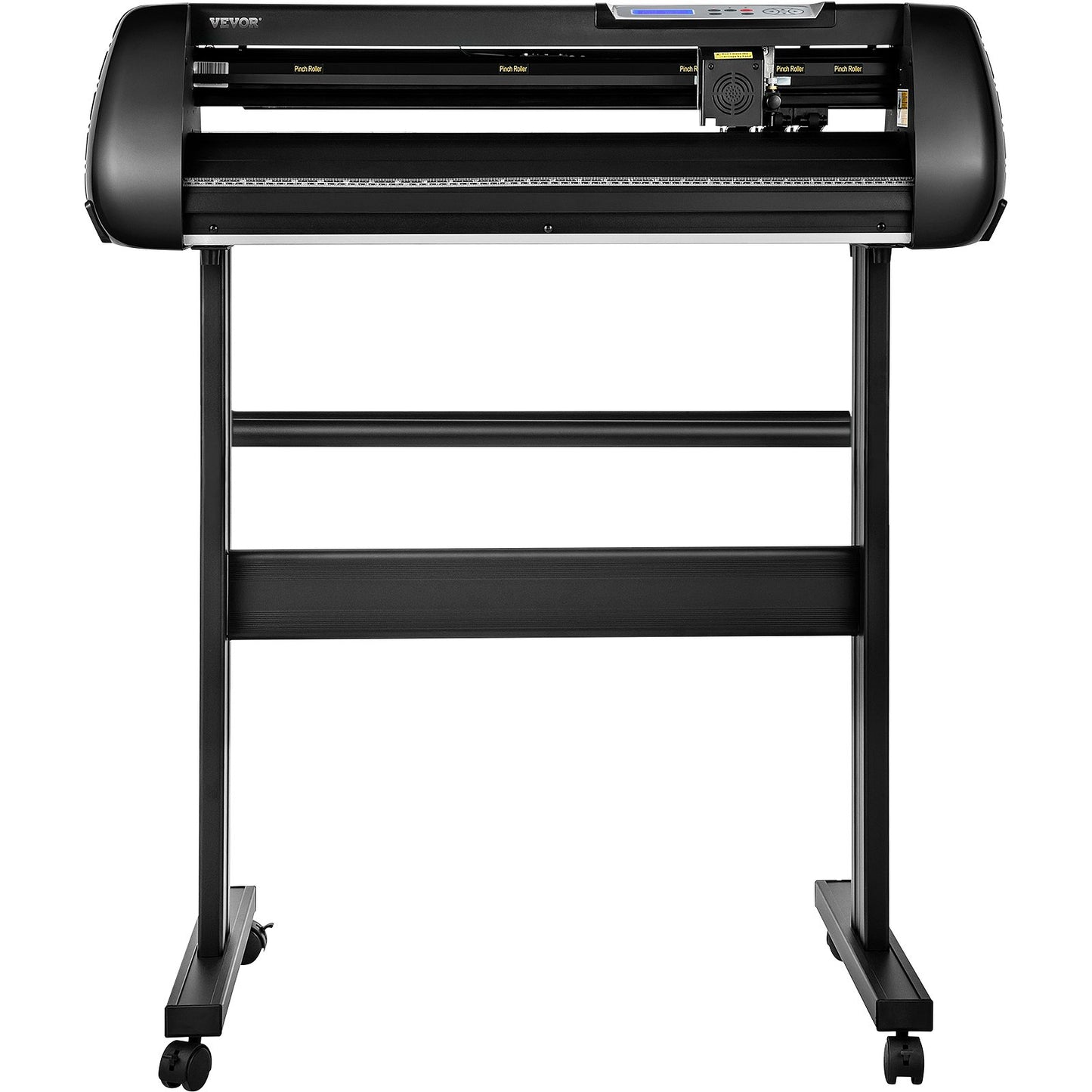 Vinyl Cutter Machine, 34inch Cutting Plotter, Offline Cutting Machine Kit Mobile Bluetooth, Precise Roller Shaft High Accuracy Adjustable Speed & Force, DIY SignMaster Software Blade for Windows