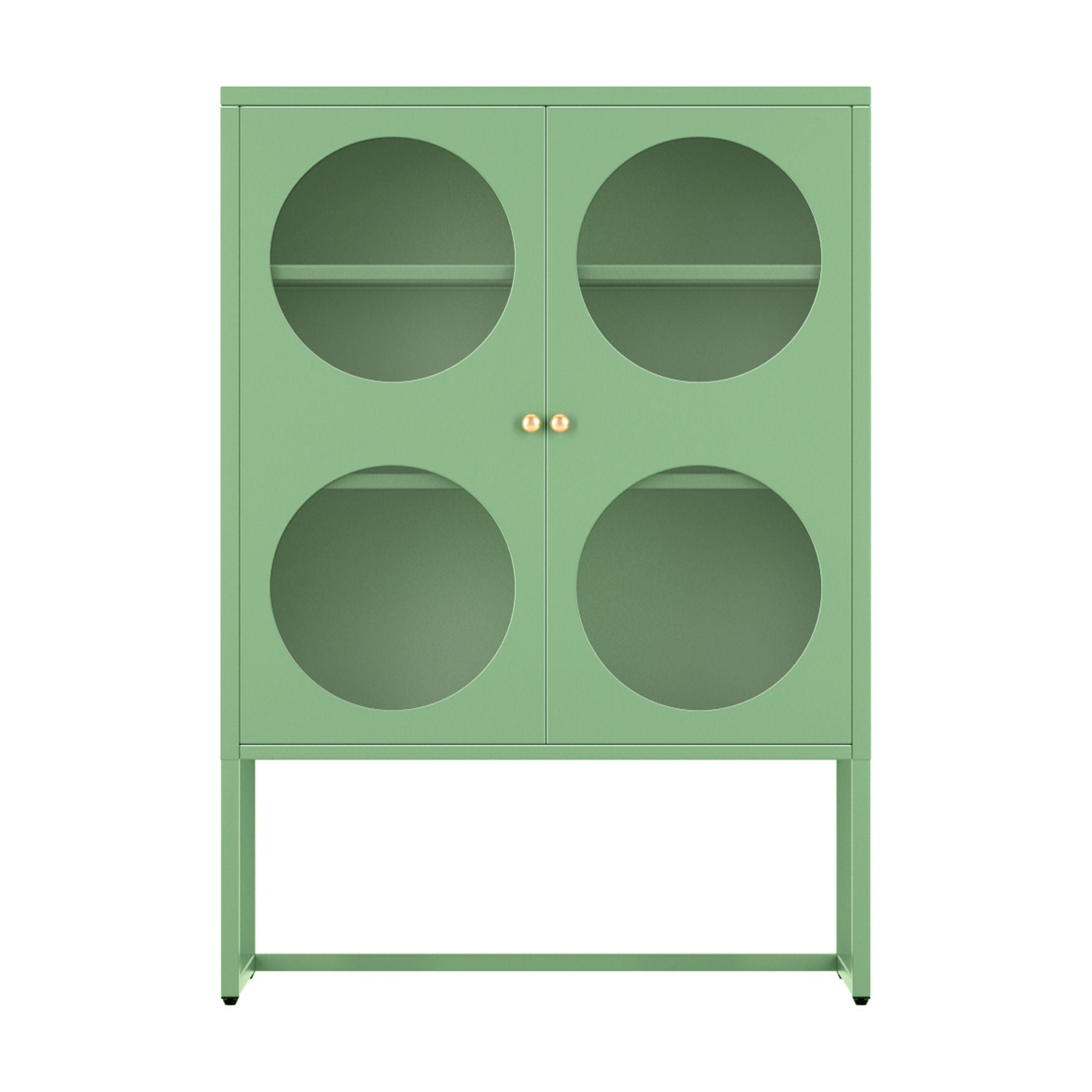Artiss Buffet Sideboard Metal Cabinet - ELLA Green