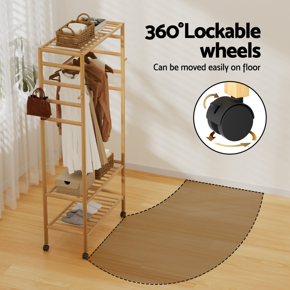Artiss Clothes Rack Wardrobe Coat Stand 169cm