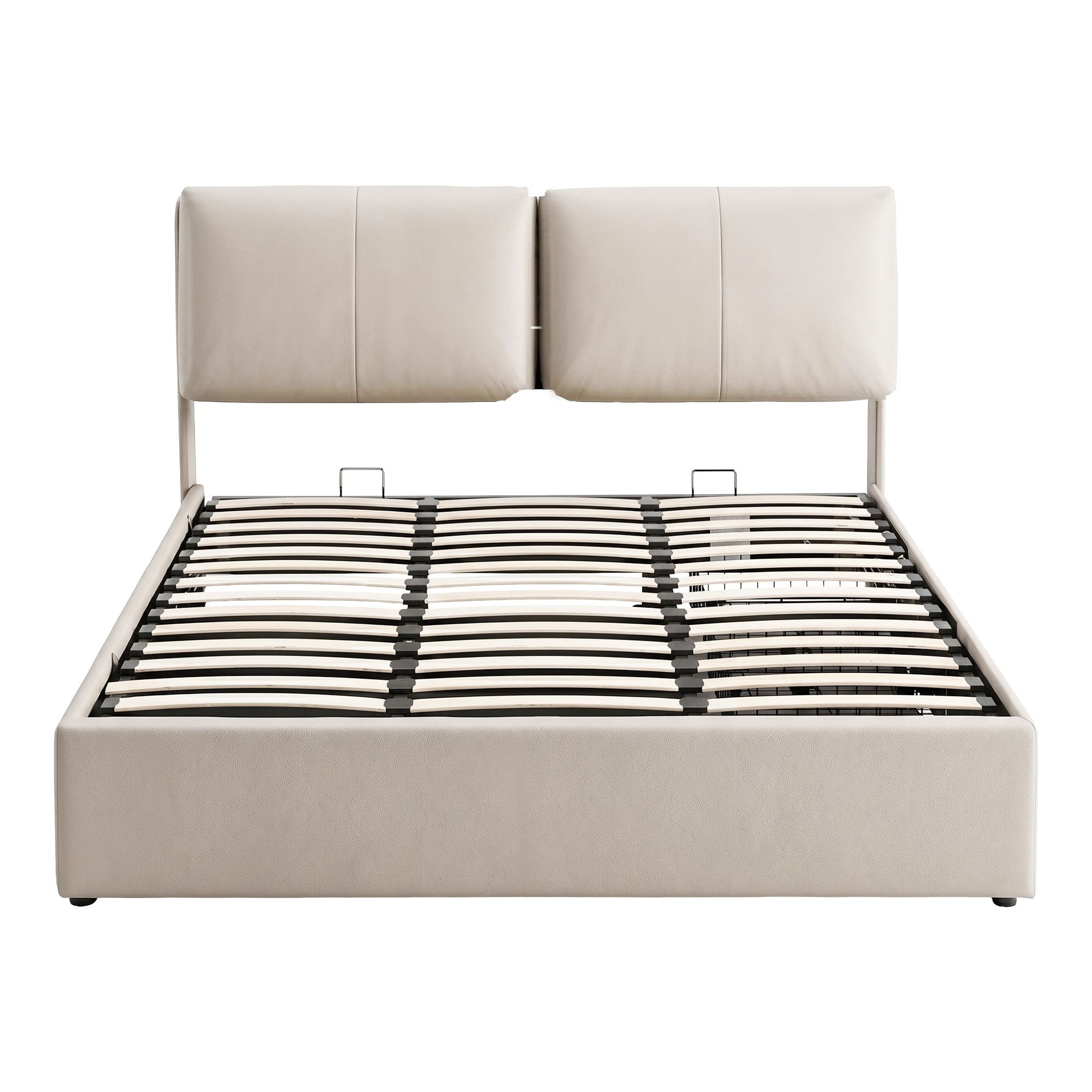Artiss Queen Bed Frame Gas Lift Storage 3 Drawers Adjustable Headboard Platform Base