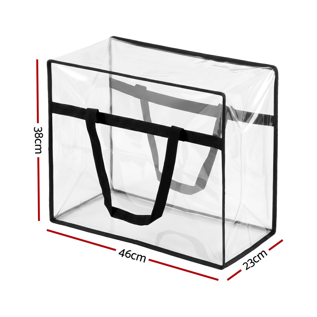 Artiss Blanket Storage Bags 4Pcs 40L PVC Box Clothes Doona Moving Organiser