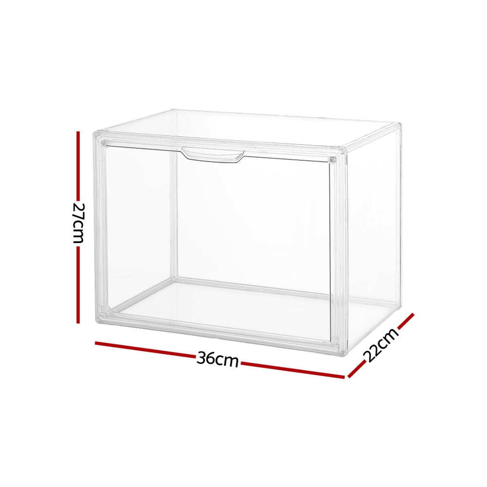 Artiss Clear Acrylic Display Case Dustproof Protection Box For Toys 27CM