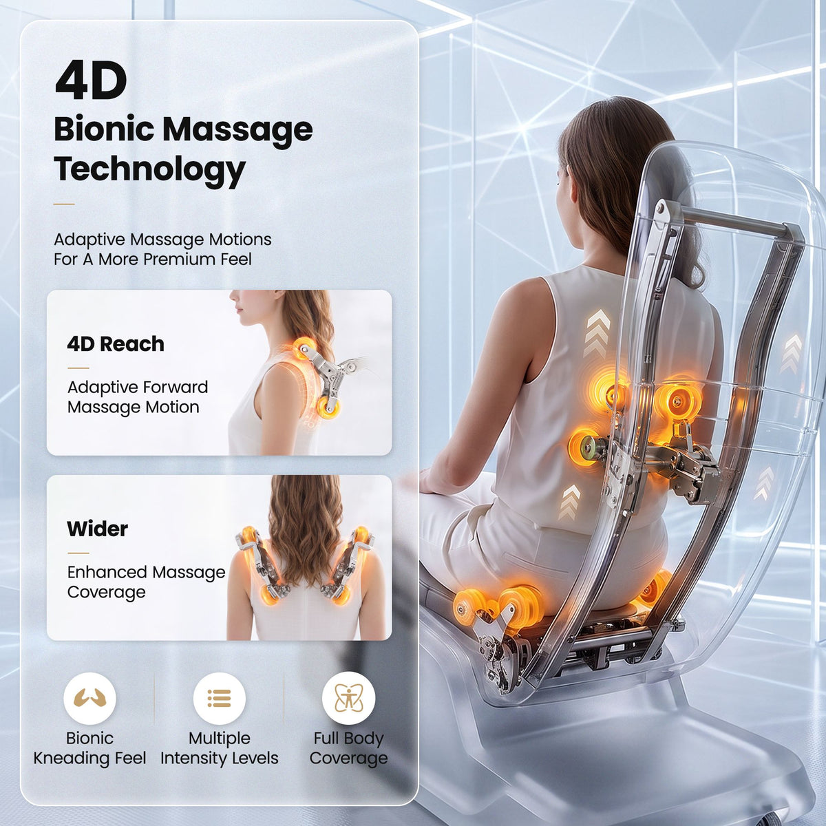 Livemor Prestige 4D Dual Mechanism Massage Chair