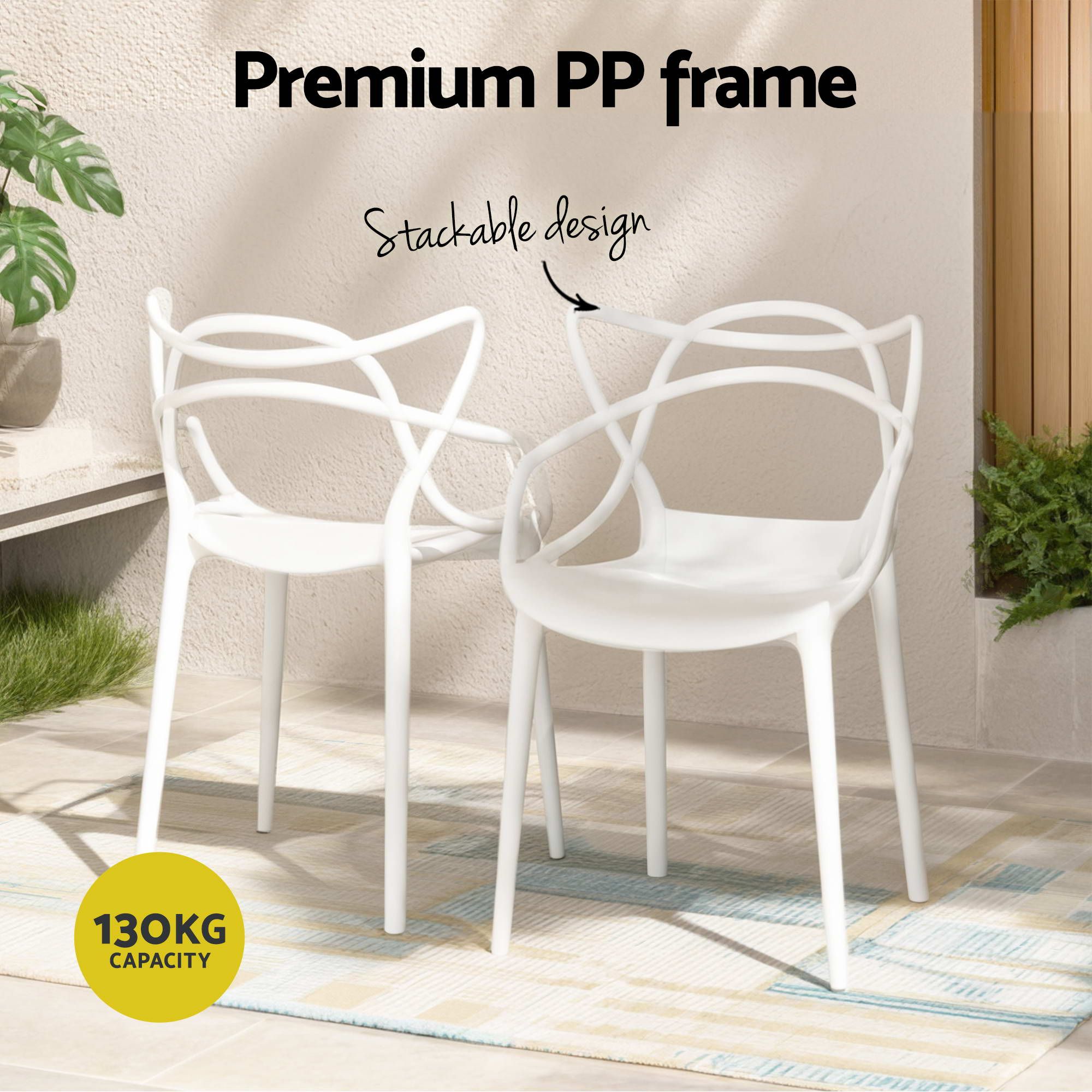 Gardeon 5PCS Outdoor Dining Set Table and Chairs Patio Garden Furniture Entwine