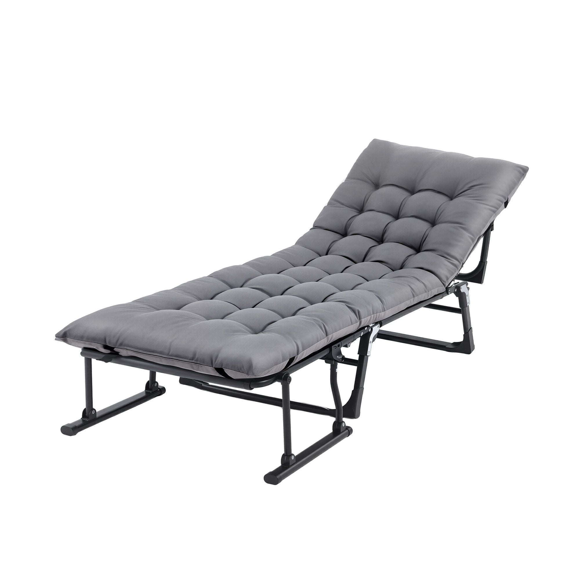 Gardeon 3-in-1 Sun Lounger Folding Camping Chair Adjustable Recliner Patio Furniture for Office Nap, Poolside