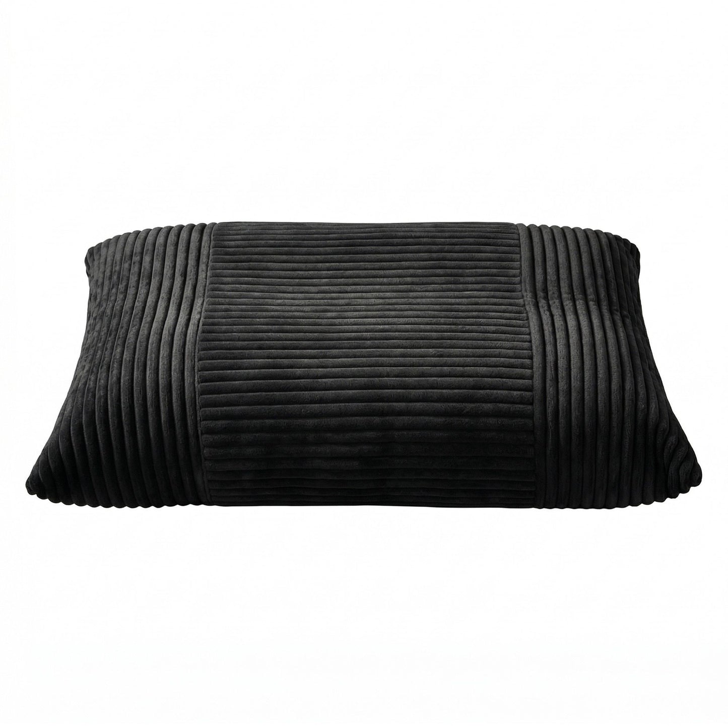 Artiss 3-in-1 Bean Bag Chair for Living Room Convertible Floor Sofa Dark Grey