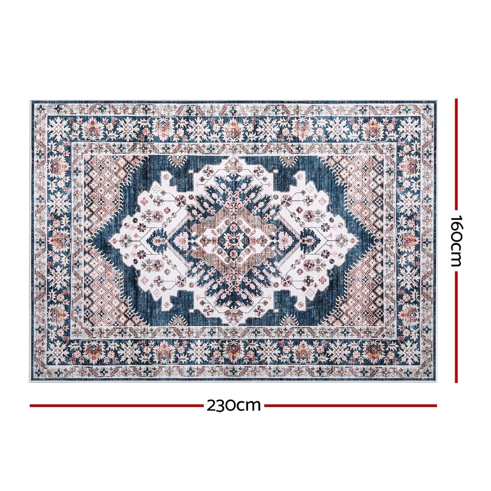 Artiss Floor Rug 160X230cm Large Washable Persian Area Rug Living Room Carpet