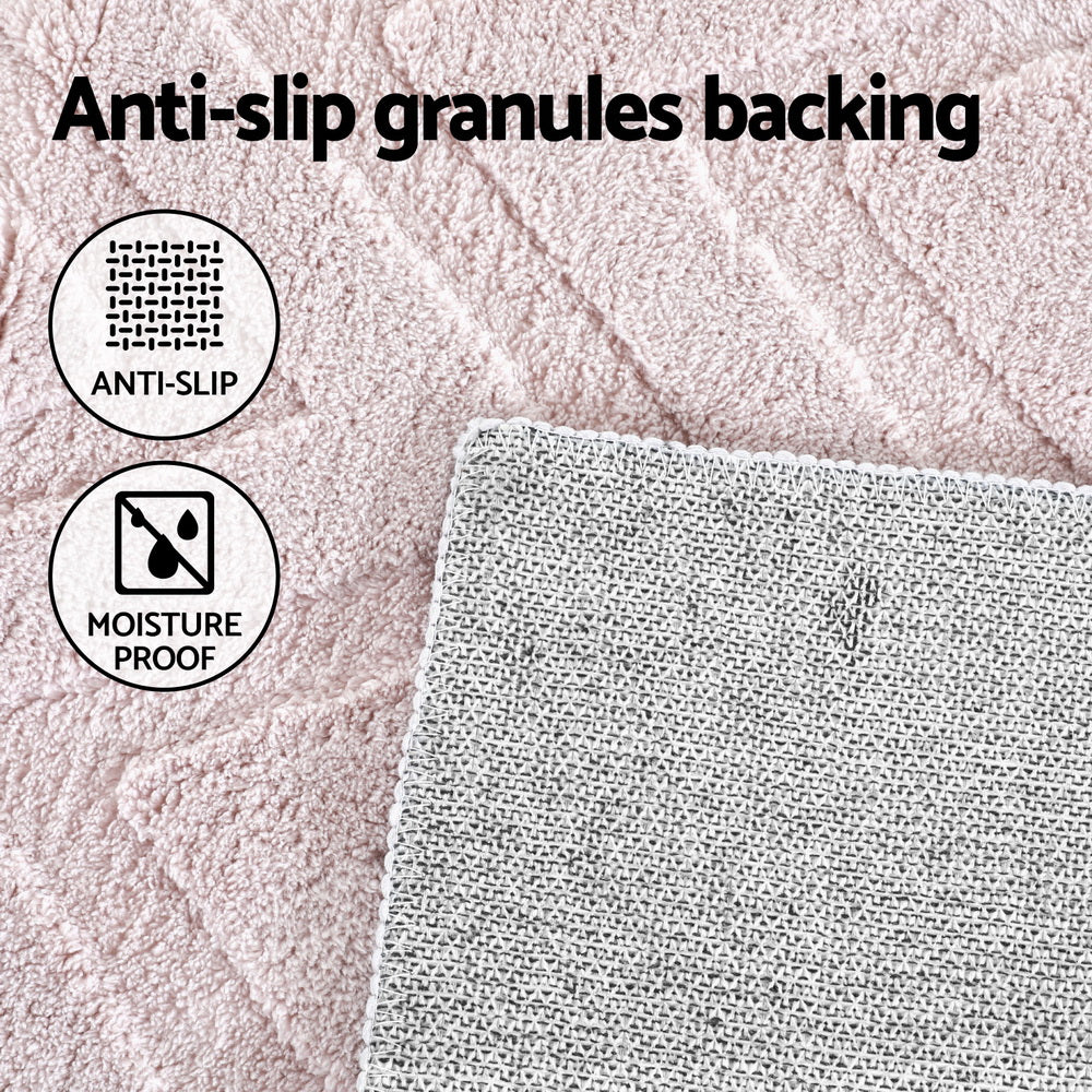 Artiss Rug 200x290cm Area Rug Washable Mat Large Carpet Microfiber Ripple