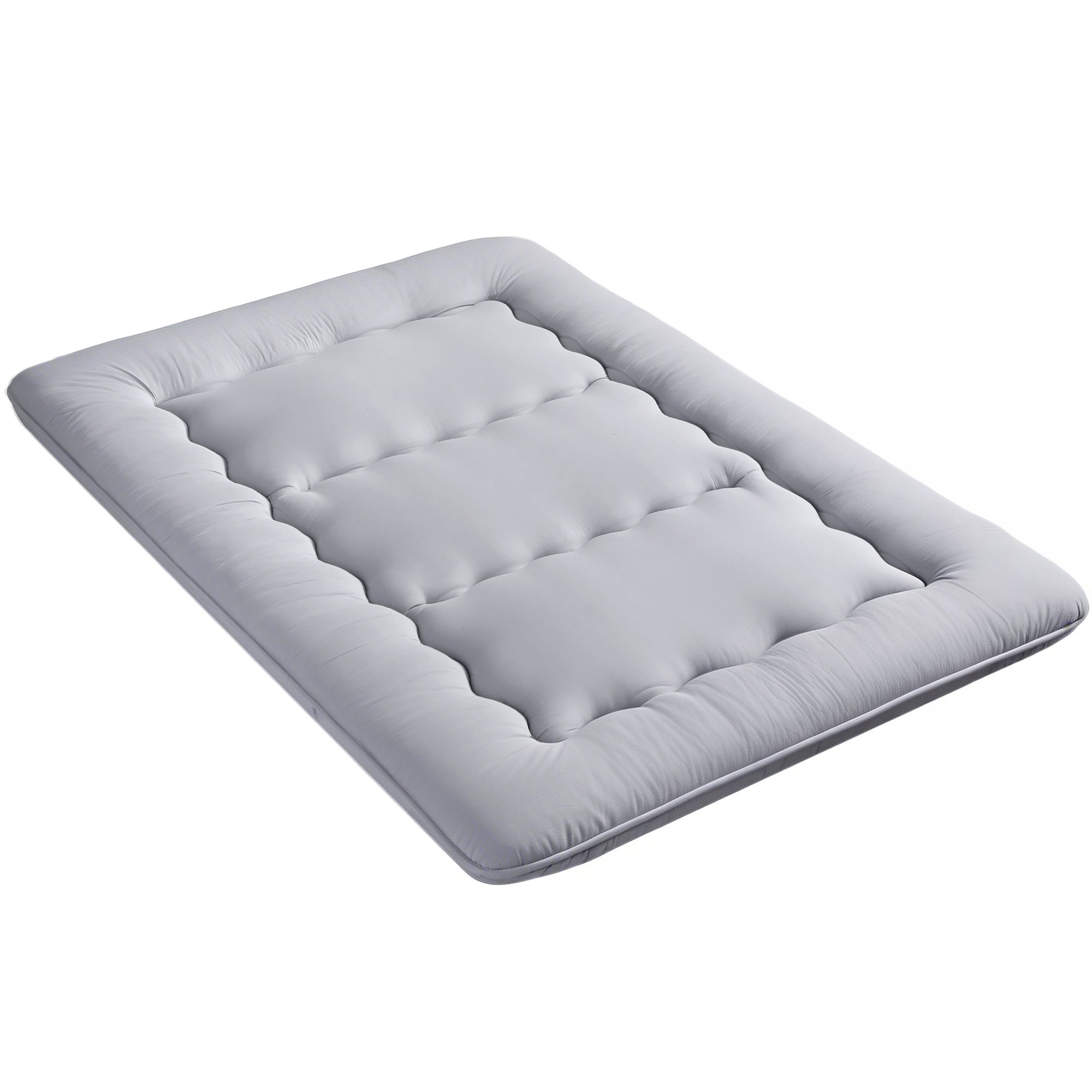 Giselle Bedding 10cm Japanese Floor Mattress Foldable Futon Mattress Washable Cover Straps