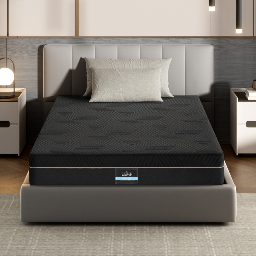 Giselle 18cm Memory Foam Mattress Green Tea Foam Cool Gel Foam Mattresses Single