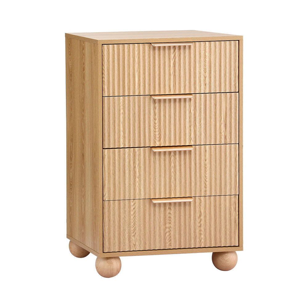 Artiss 4 Chest of Drawers Dresser Tallboy Pine
