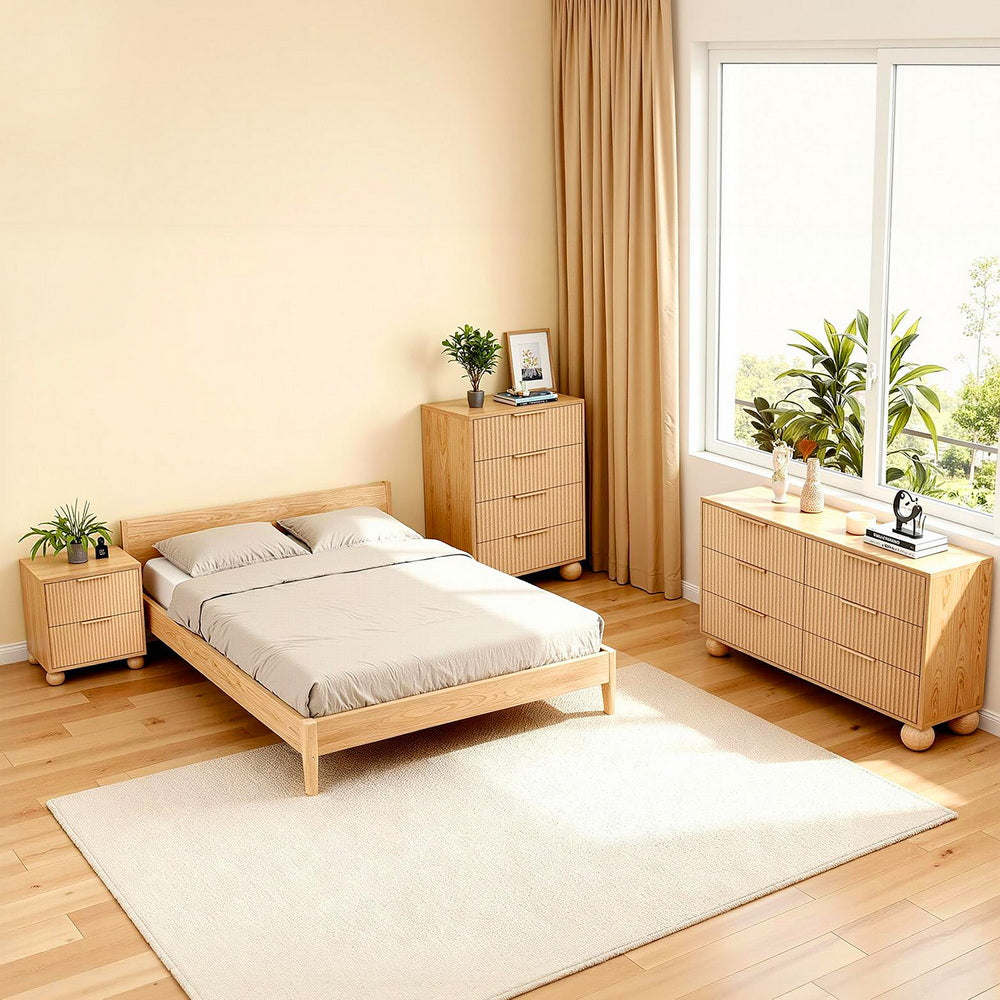 Artiss 6 Chest of Drawers Dresser Tallboy Pine