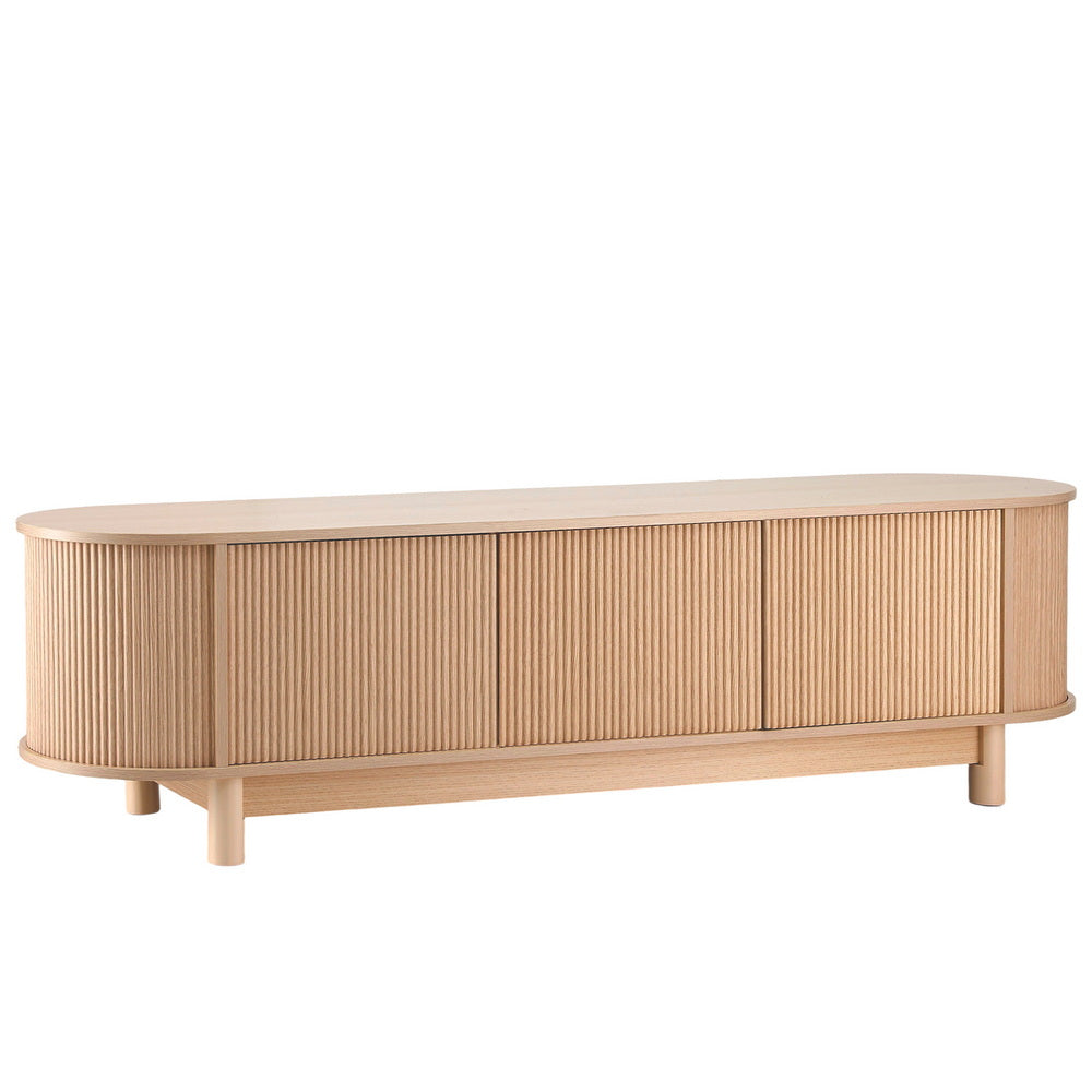 Artiss TV Unit Entertainment Unit Storage Cabinet 160cm Pine