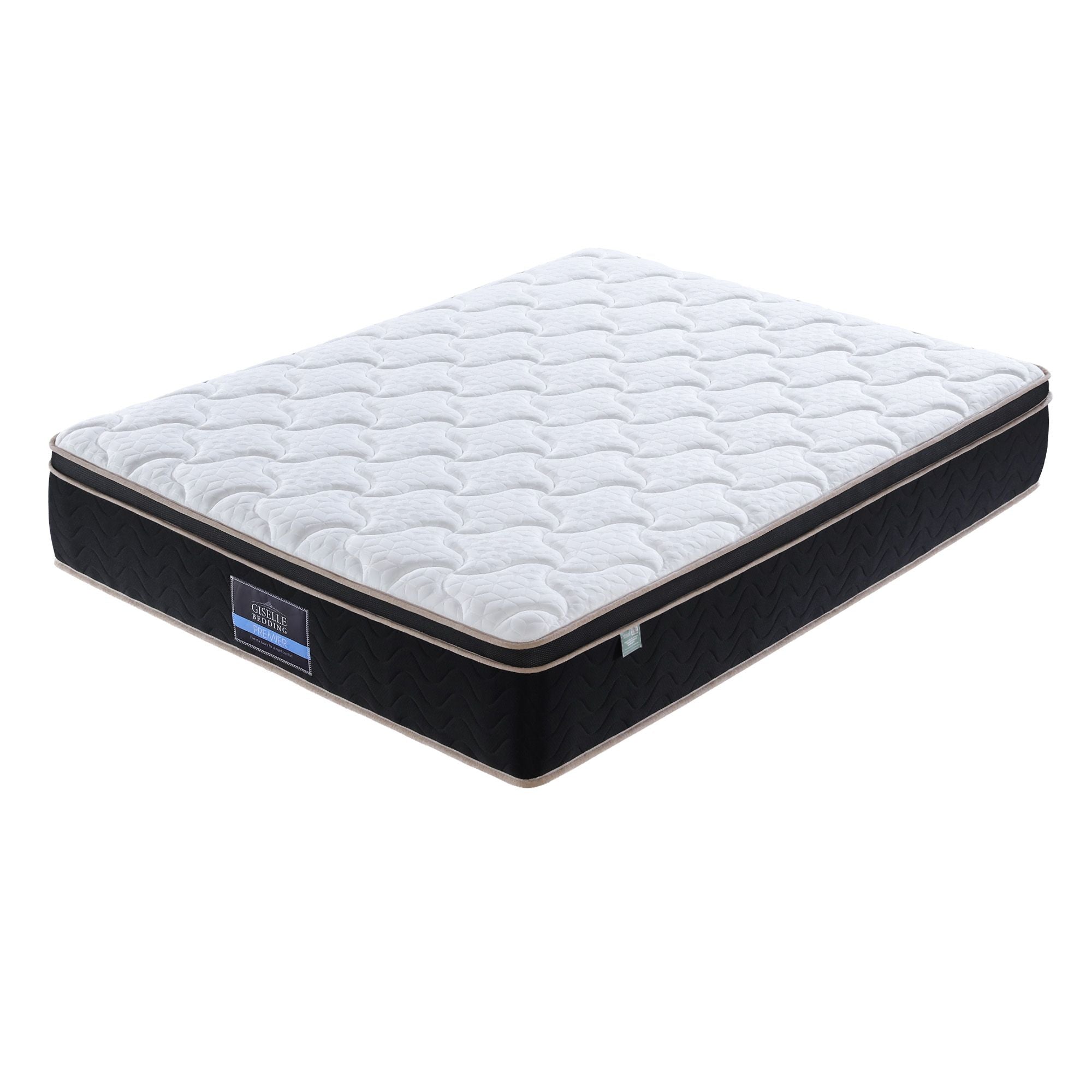 Giselle 35cm Double Mattress Firm with Copper Memory Foam and Edge Support