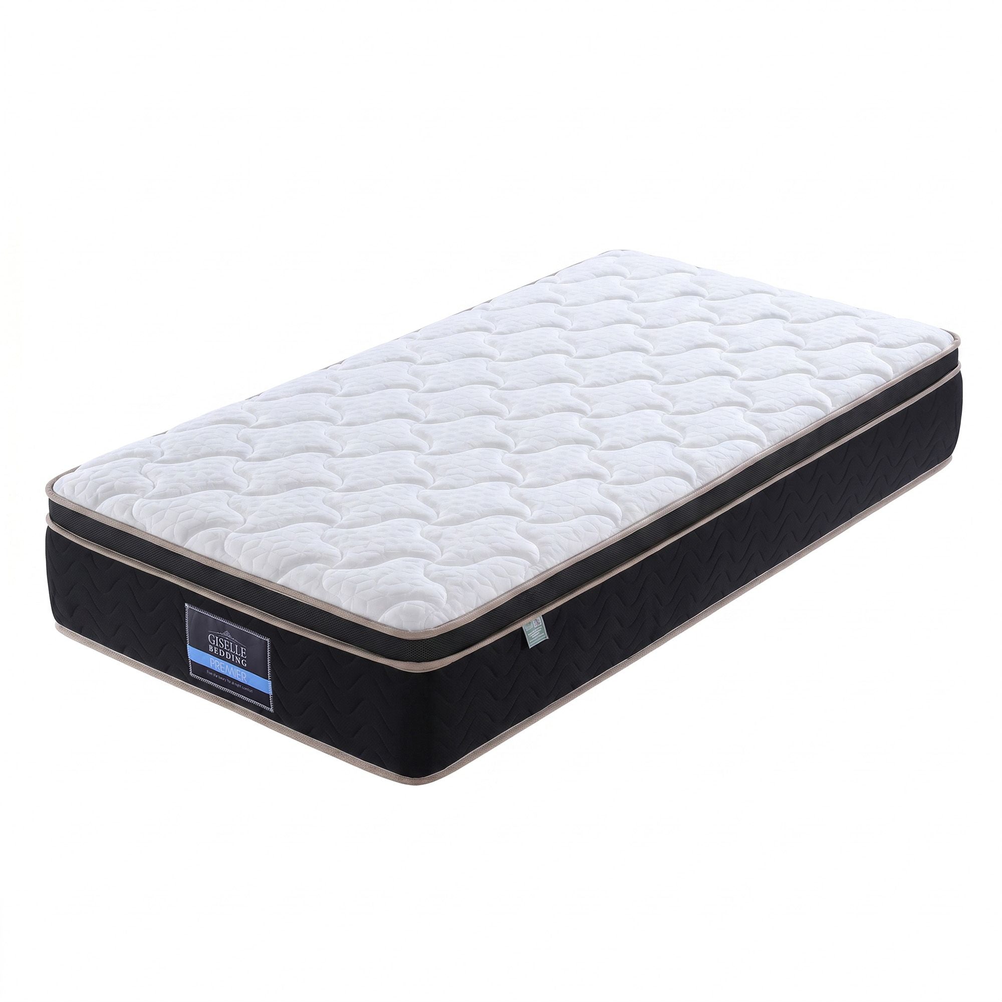 Giselle 35cm Single Mattress Firm with Copper Memory Foam and Edge Support
