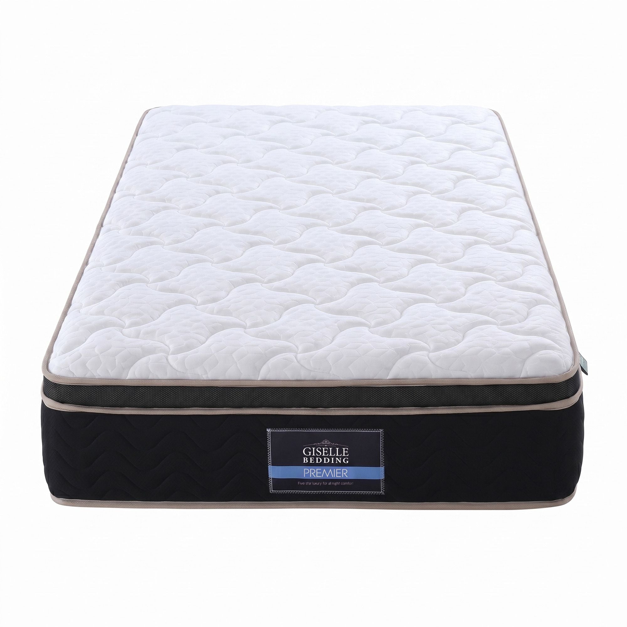 Giselle 35cm Single Mattress Firm with Copper Memory Foam and Edge Support