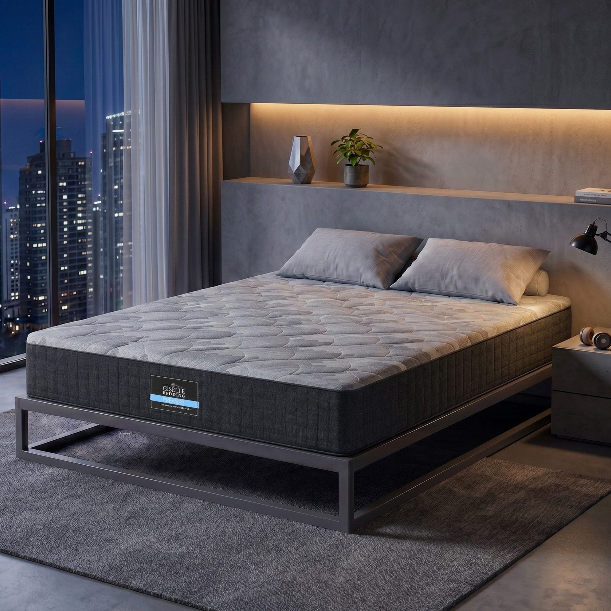 Giselle 30cm Double Mattress with Edge Support and 5-Zone Comfort