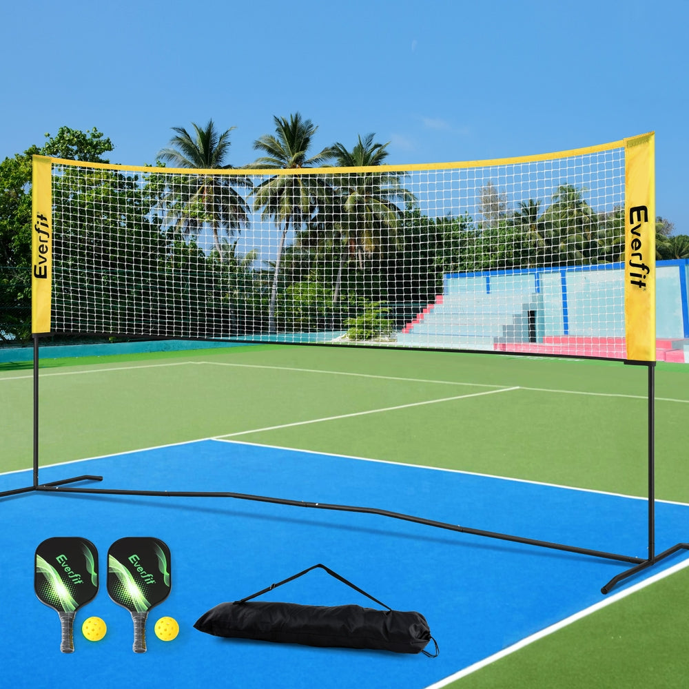 Everfit 10ft Portable Pickle Ball Net Adjustable Multi-Sport