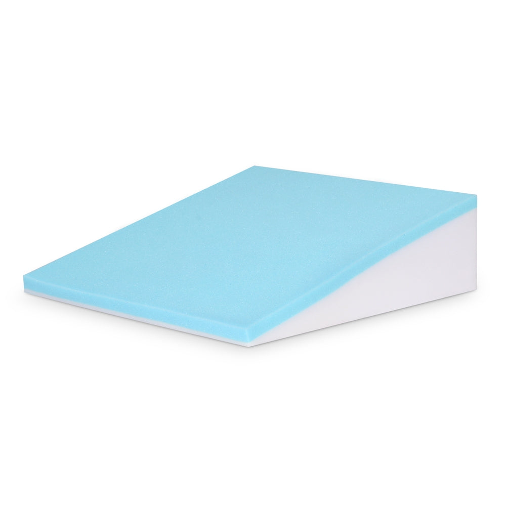 Giselle Bedding Wedge Pillow Gel Memory Foam Ergonomic Support Bamboo Cover
