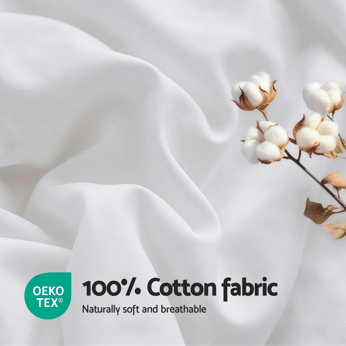 Giselle Bedding Wool Quilt 500GSM Thick Super King Winter Doona Baffle Box Construction 100% Wool Filling