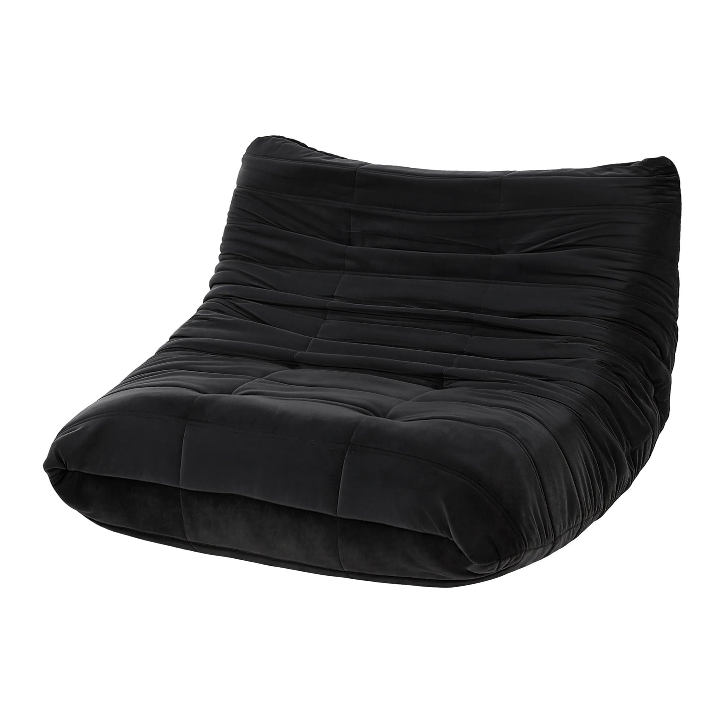 Artiss Lazy Sofa 2 Seaters Accent Caterpillar Chair Floor Couch Armless Lounge
