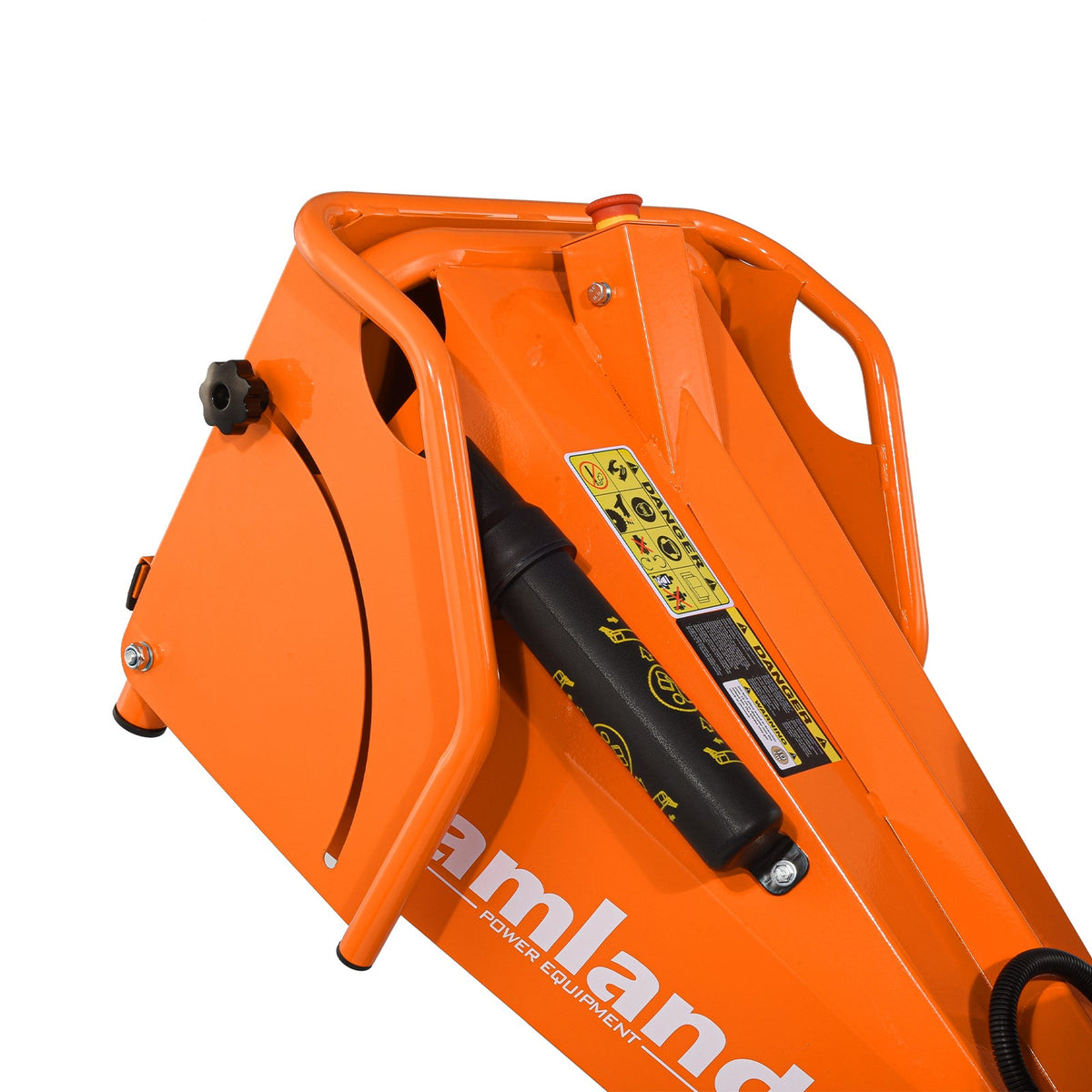 Samland WC65 Professional Wood Chipper, Loncin 6.5 HP Engine with Towing Bar