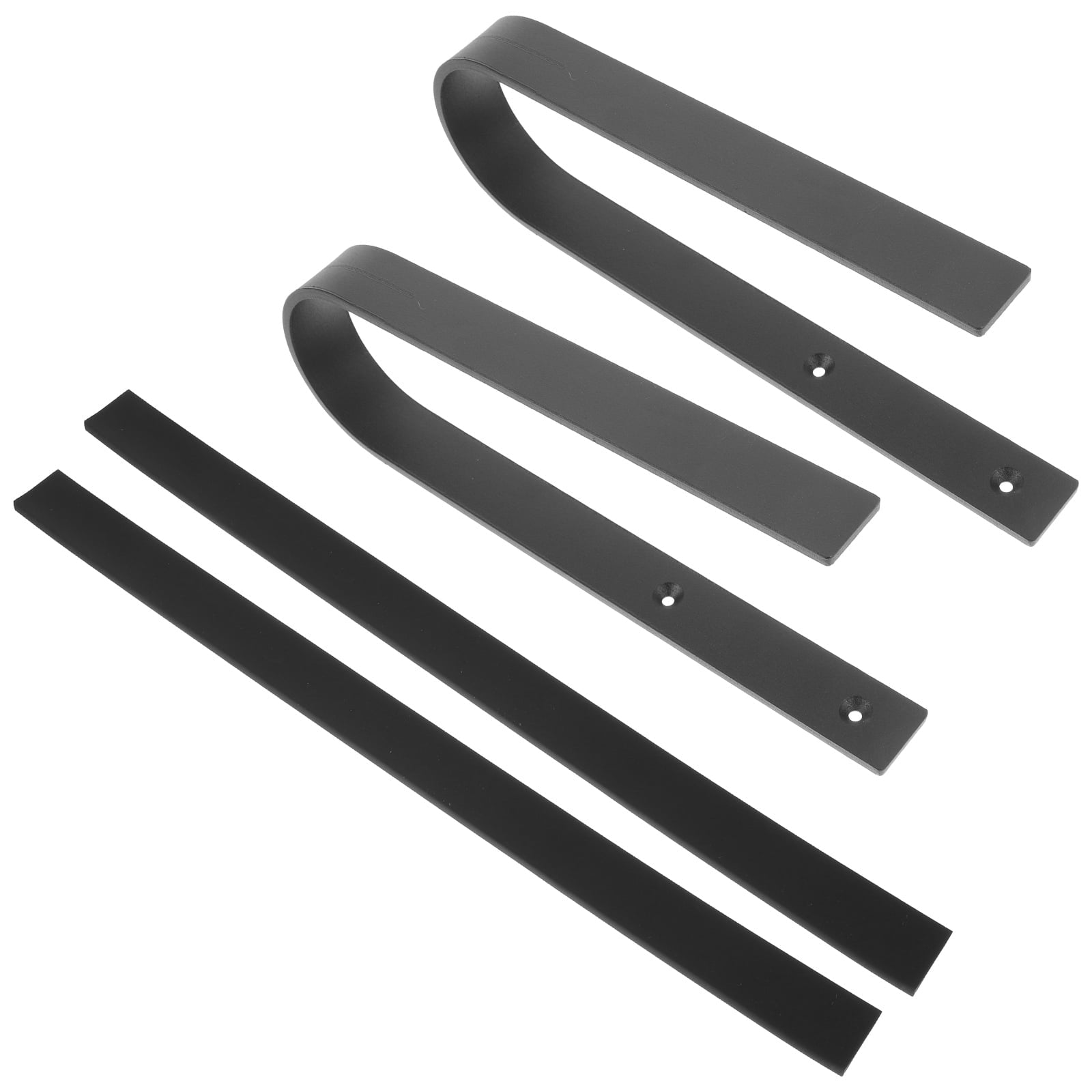SWETRACE 1Set Iron Surfboard Hanging Hook Deep Gray Simple Design for Sports Equipment Wall Storage 11.8x3.1x1.1in