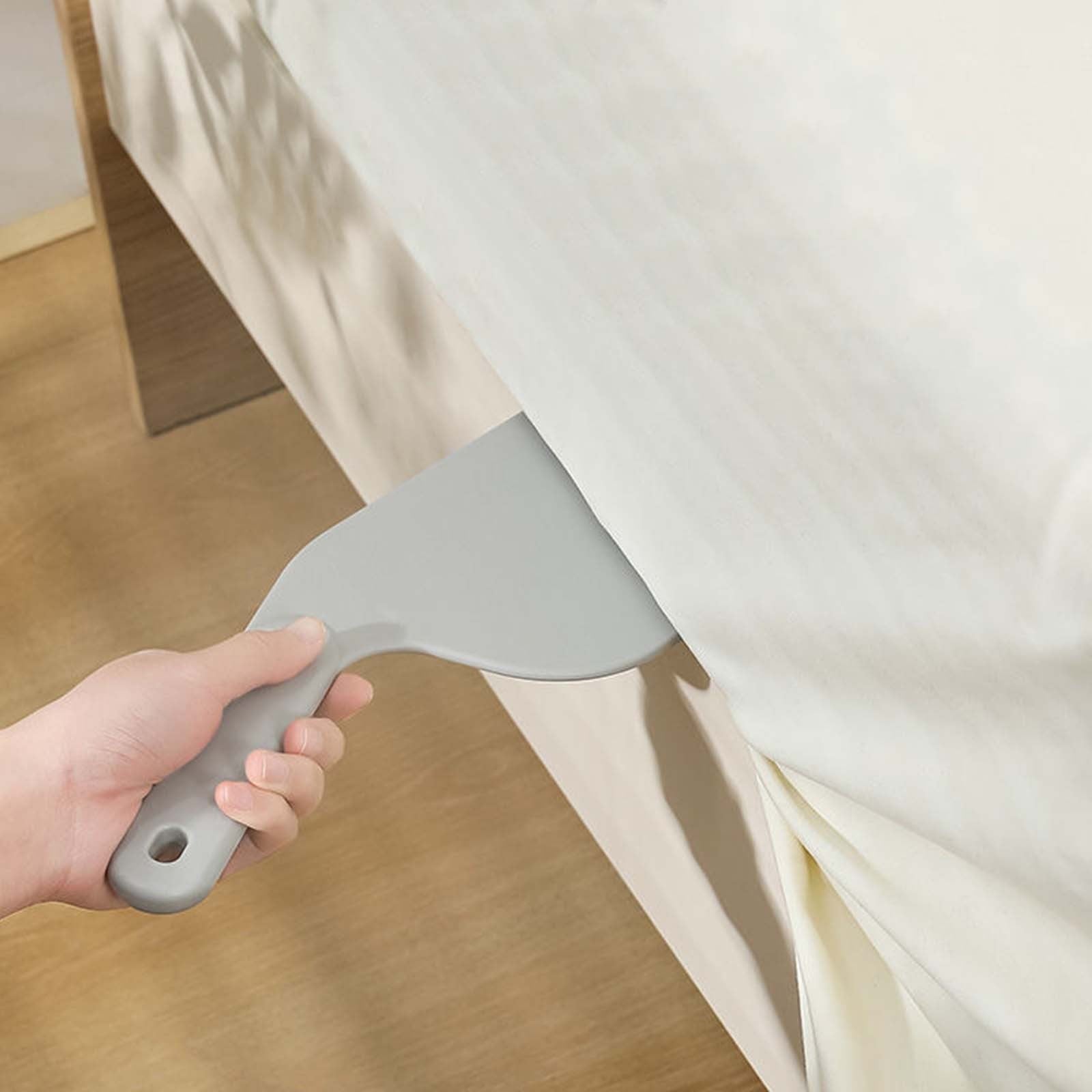 Bed Sheet Tucking Tool, Mattress Lifter for Changing Sheets Labour-Saving Bed Sheet Change Tool Bedsheet Change Helper Tucking Paddle for Making Your Bed to Protect Your Nails&Back, 3 Pack 3.94" x 11.81" Grey*3