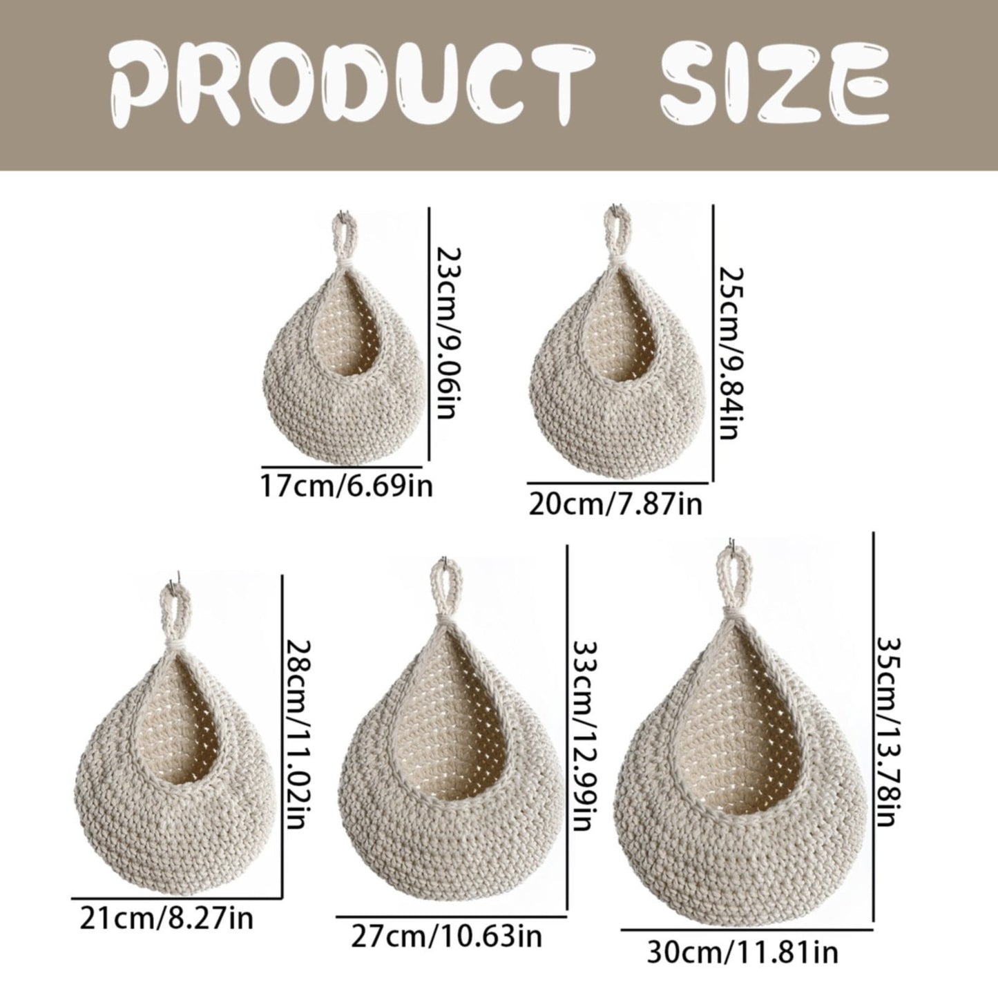 Woven Breads Baskets, Oval Small Fruit Baskets, Stackable Plastic Wicker Baskets for Serving Vegetables, Kitchen, Restaurant, Outdoor, Imitation Rattan, 1 Pcs, 7.48x5.11x2.75 11.02" x 8.27" Beige