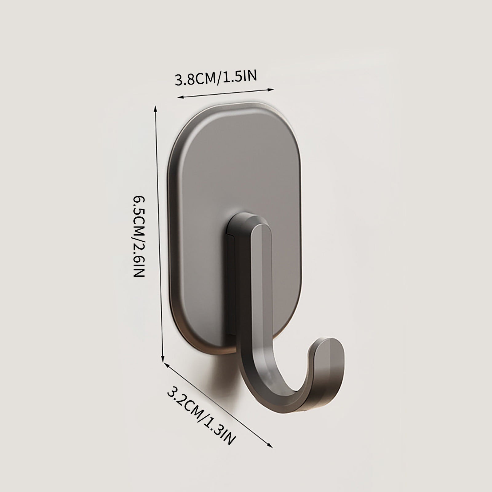 Magnetic Hook for Kitchen Refrigerator, Magnets Hooks Key Towel Storage Holder Bathroom Hangers, Strong Magnet Bar Hooks Storage Hanger Hanging Kitchen Utensil Black