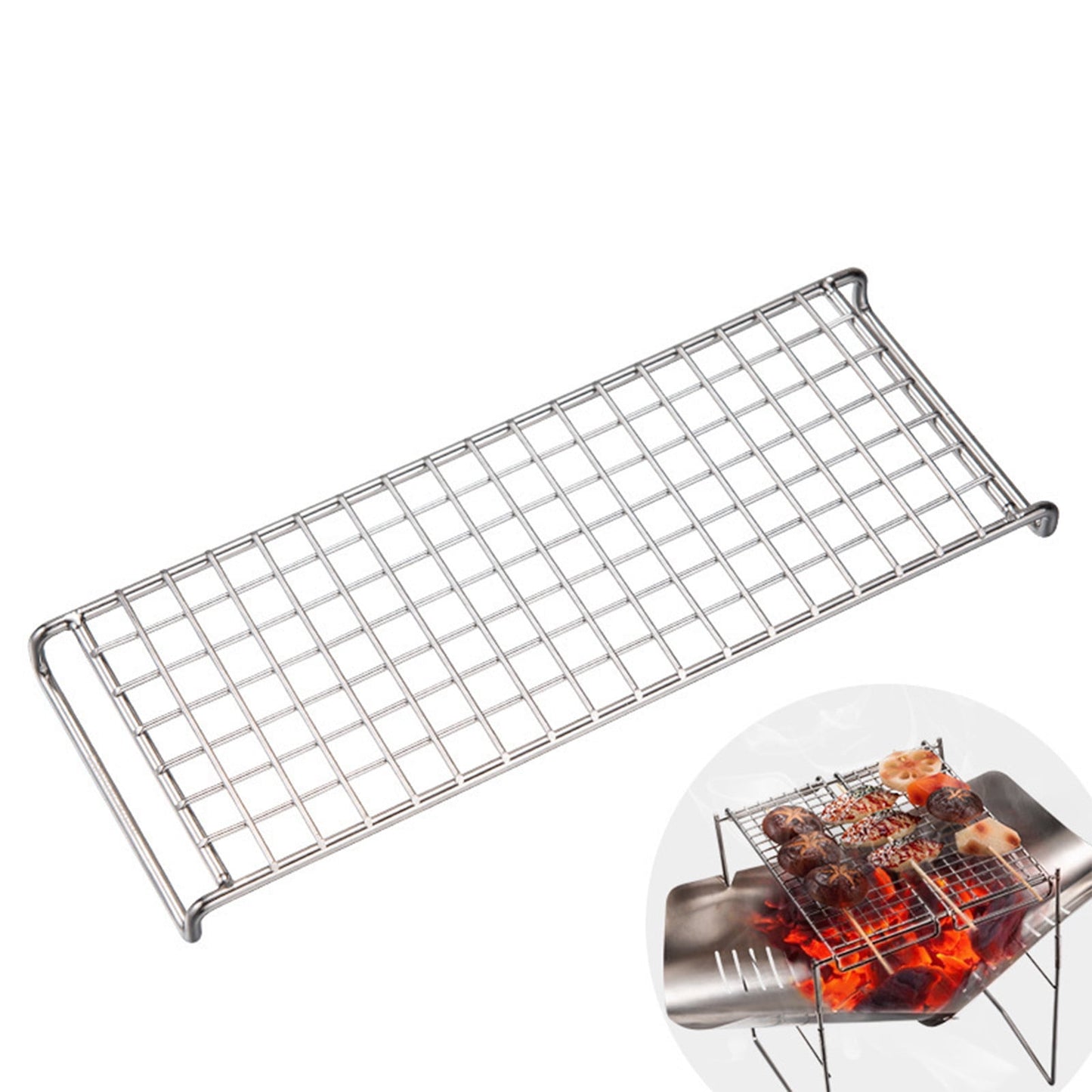 Cooling Rack, Stainless Steel Mini Cooling Rack for Baking, 9.4×3.5×0.8 inch, Metal Cake Rack, Cooling Rack for Small Baking Trays and Toasters, Non-Toxic & Rustproof