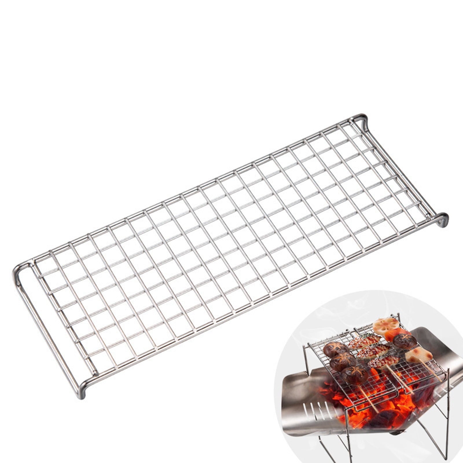 Cooling Rack, Stainless Steel Mini Cooling Rack for Baking, 9.4×3.5×0.8 inch, Metal Cake Rack, Cooling Rack for Small Baking Trays and Toasters, Non-Toxic & Rustproof