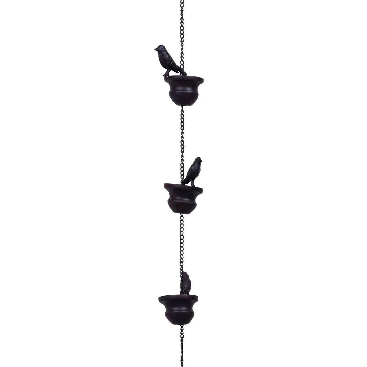Metal Bird Rain Chain for Gutters