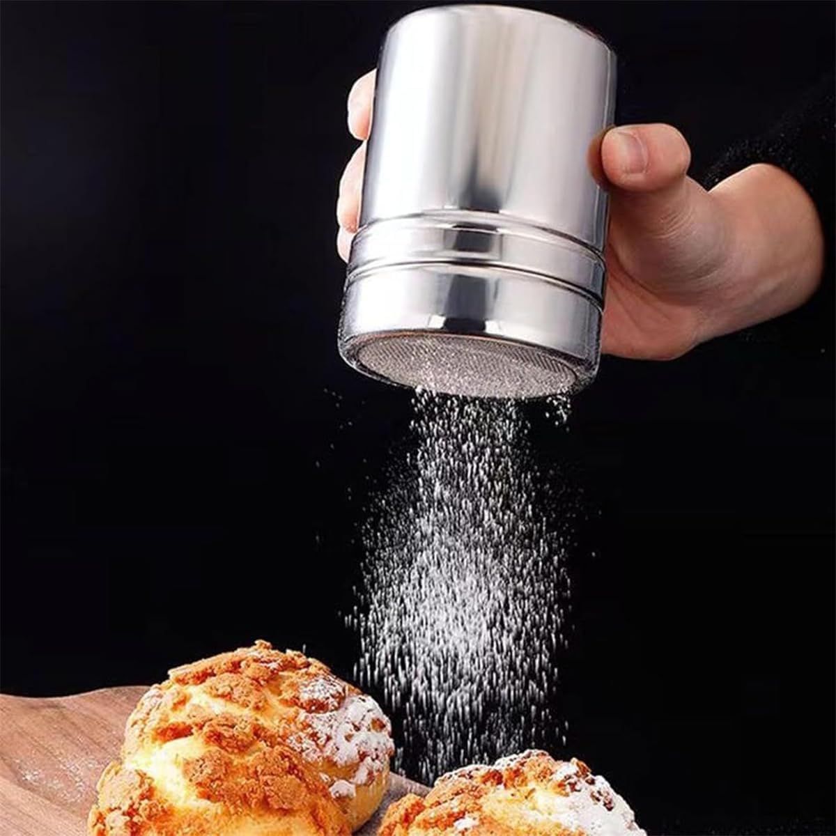 Stainless Steel Chocolate/Icing Sugar/Cocoa Powder/ Shaker