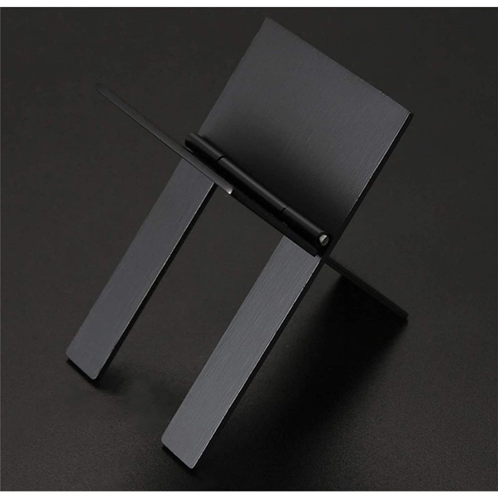 Folding Cigar Holder 4 Pcs, Portable Adjustable Mini Cigar Rack, Stainless Steel,Comes is a Great Gift for Cigar Lovers