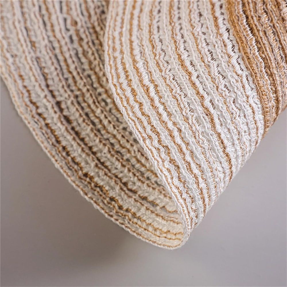 Dining Placemats Set of 4 | linen-cotton Table Mat - 14 in Diameter | Handmade Style for Dinner Plates
