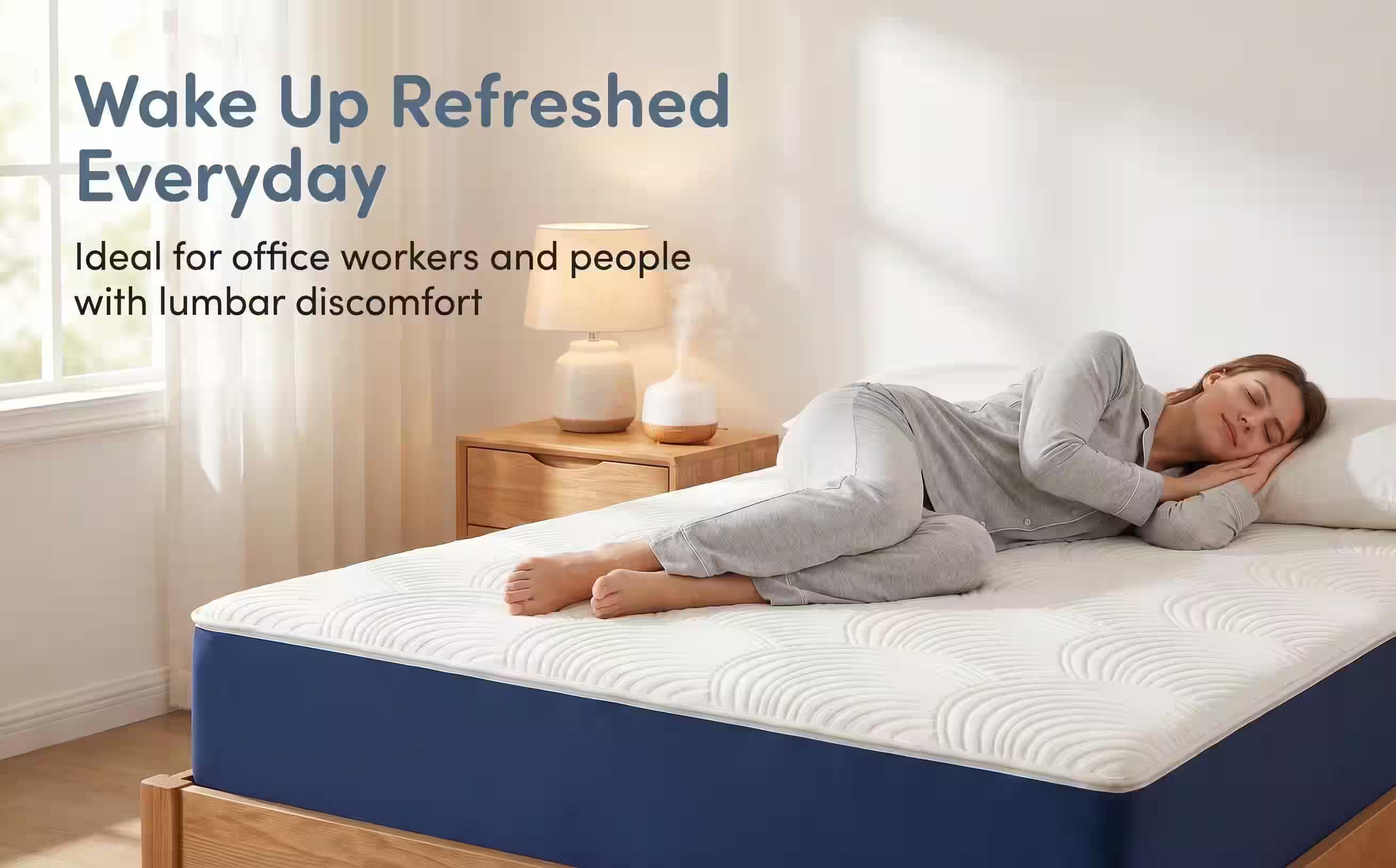 Compressed Rolled Pocket Spring Mattress