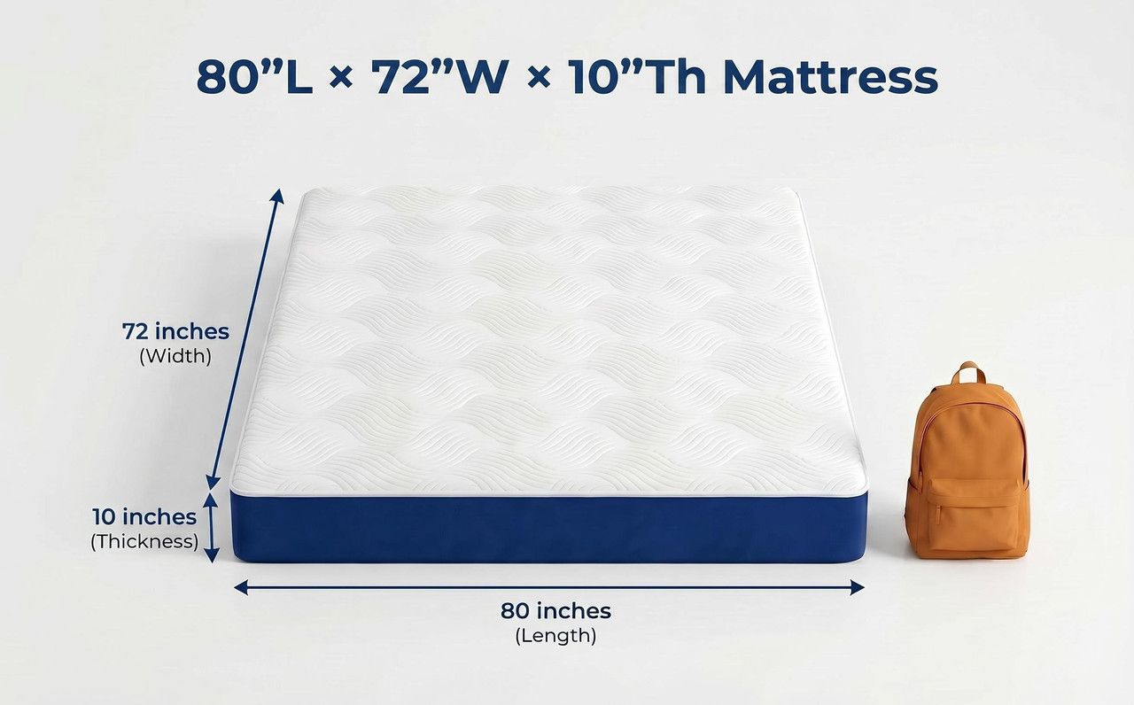 Compressed Rolled Pocket Spring Mattress