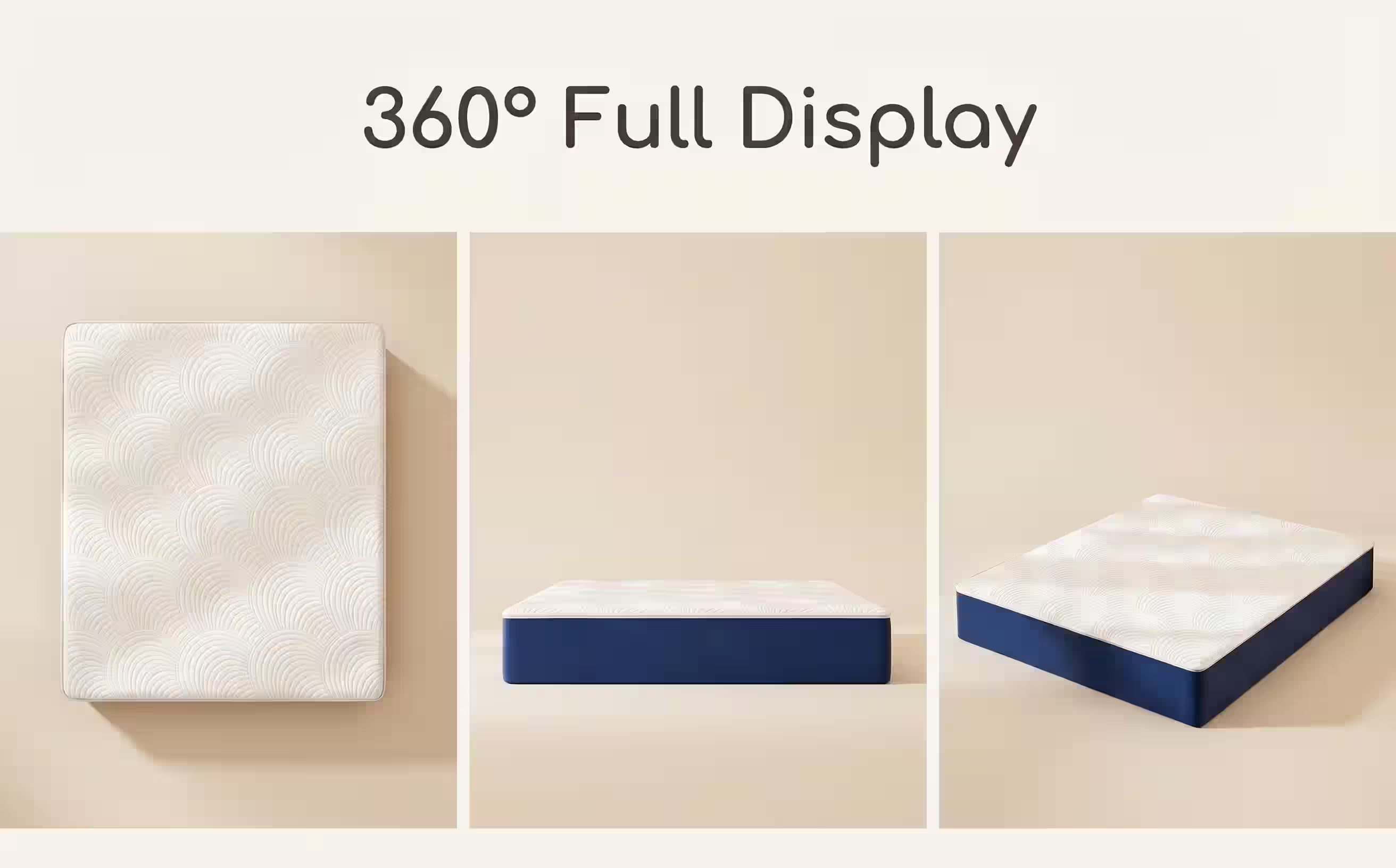 Compressed Rolled Pocket Spring Mattress