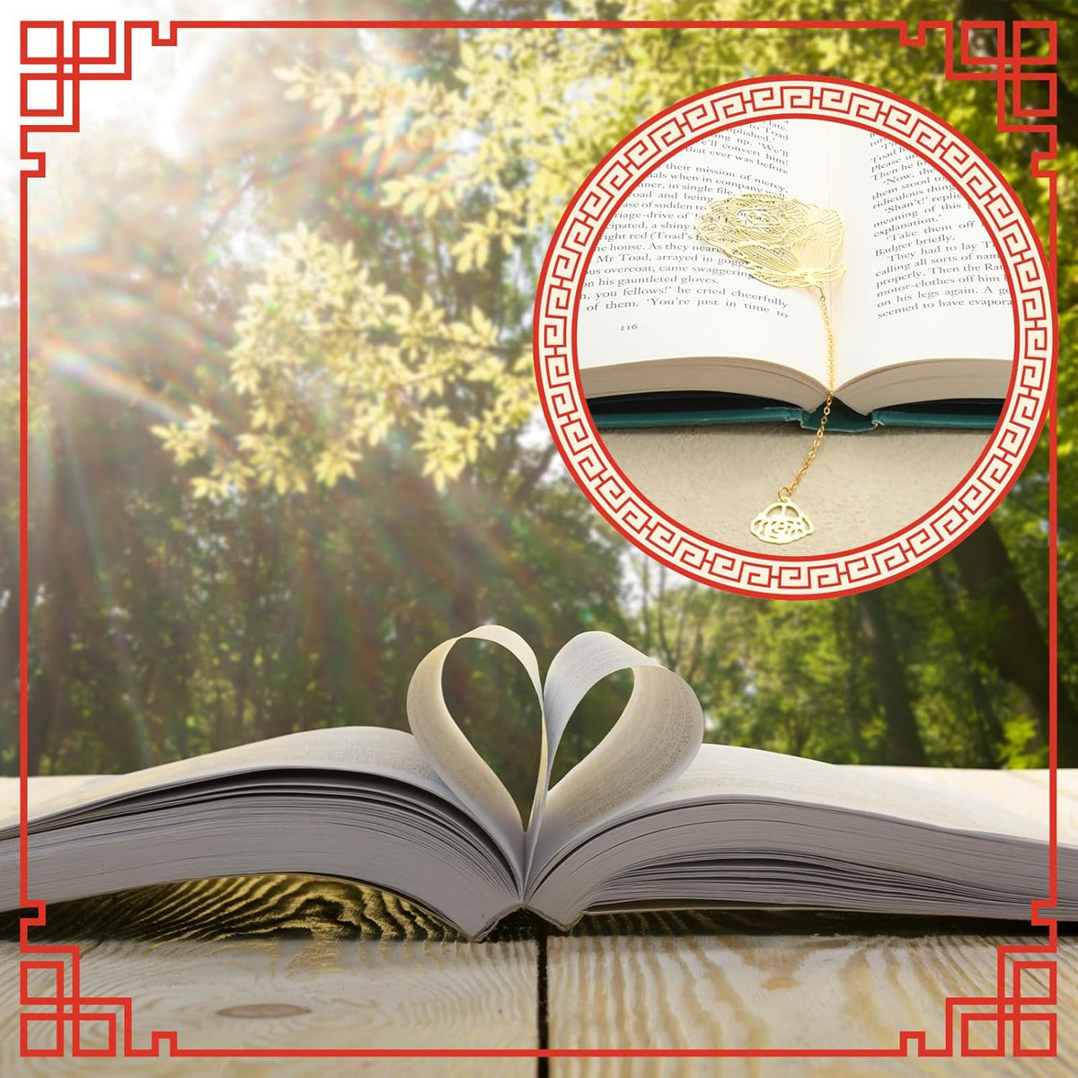 12 Pieces Metal Bookmarks for Women Metal Leaf Bookmark with Chain Christmas Gifts for Book Lovers Writers Readers