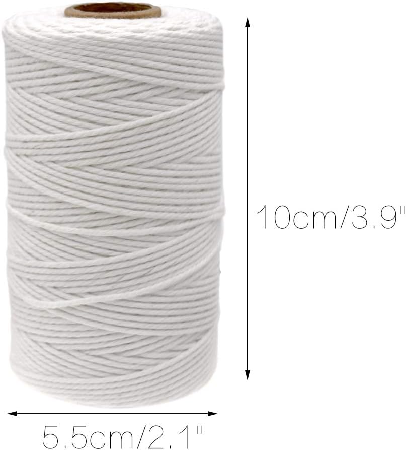 White Twine String and Beige Twine String