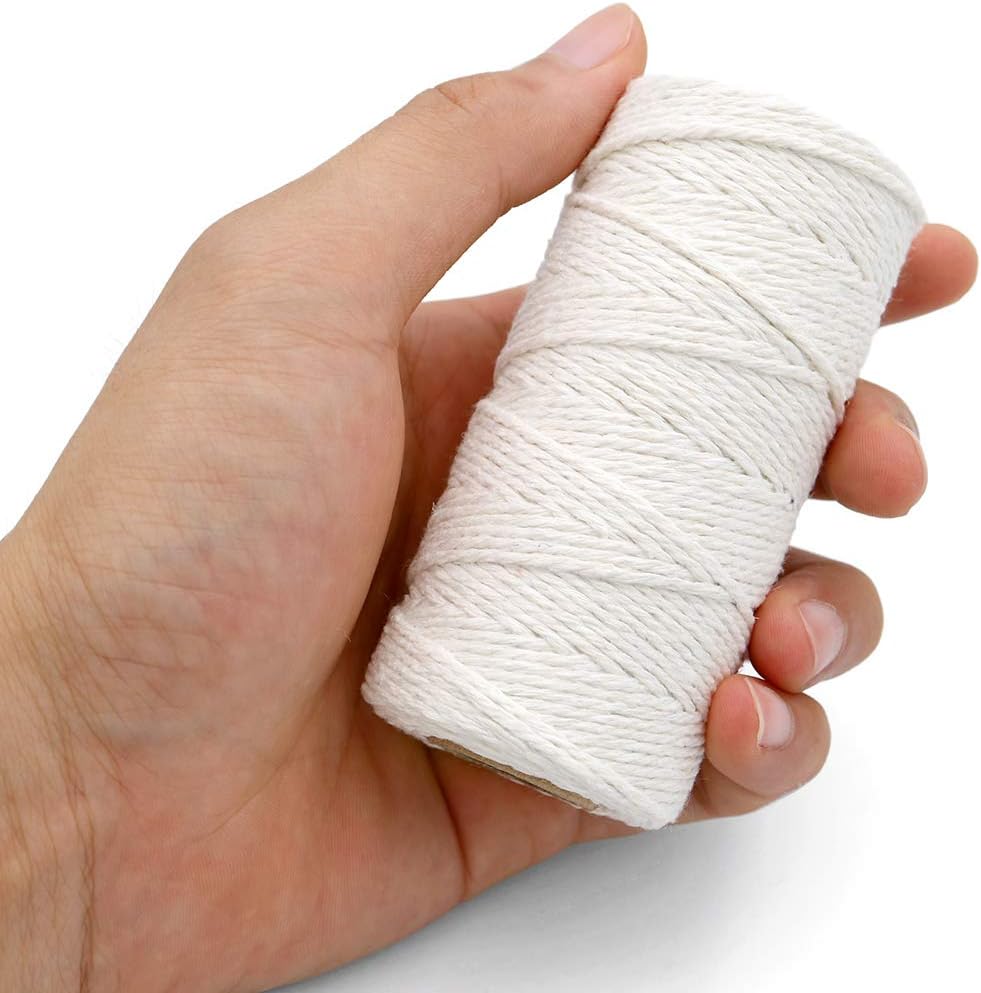 White Twine String and Beige Twine String