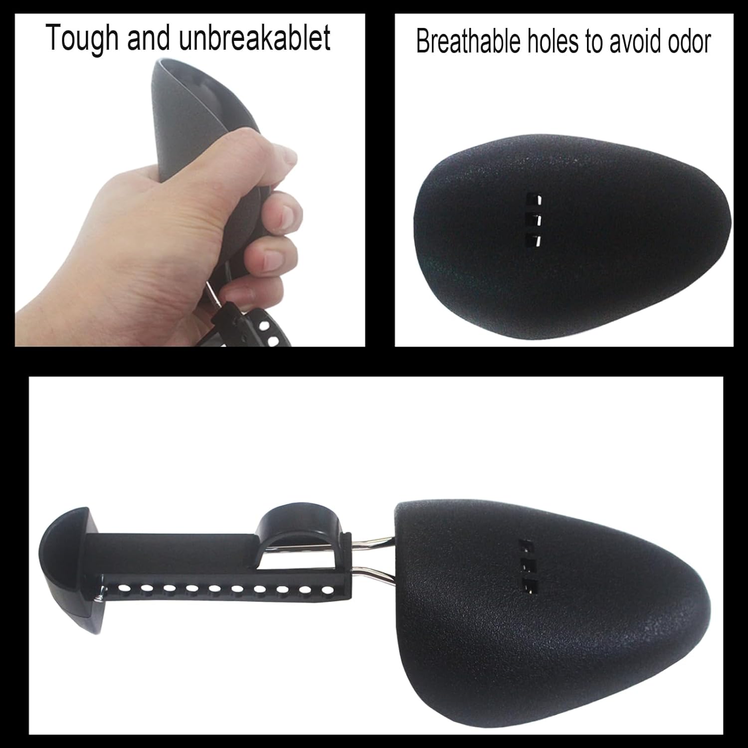 Shoe Tree, Plastic Shoe Trees for Men, Practical Adjustable Length Shoe Tree - Keep Your Shoes in Perfect Shape…