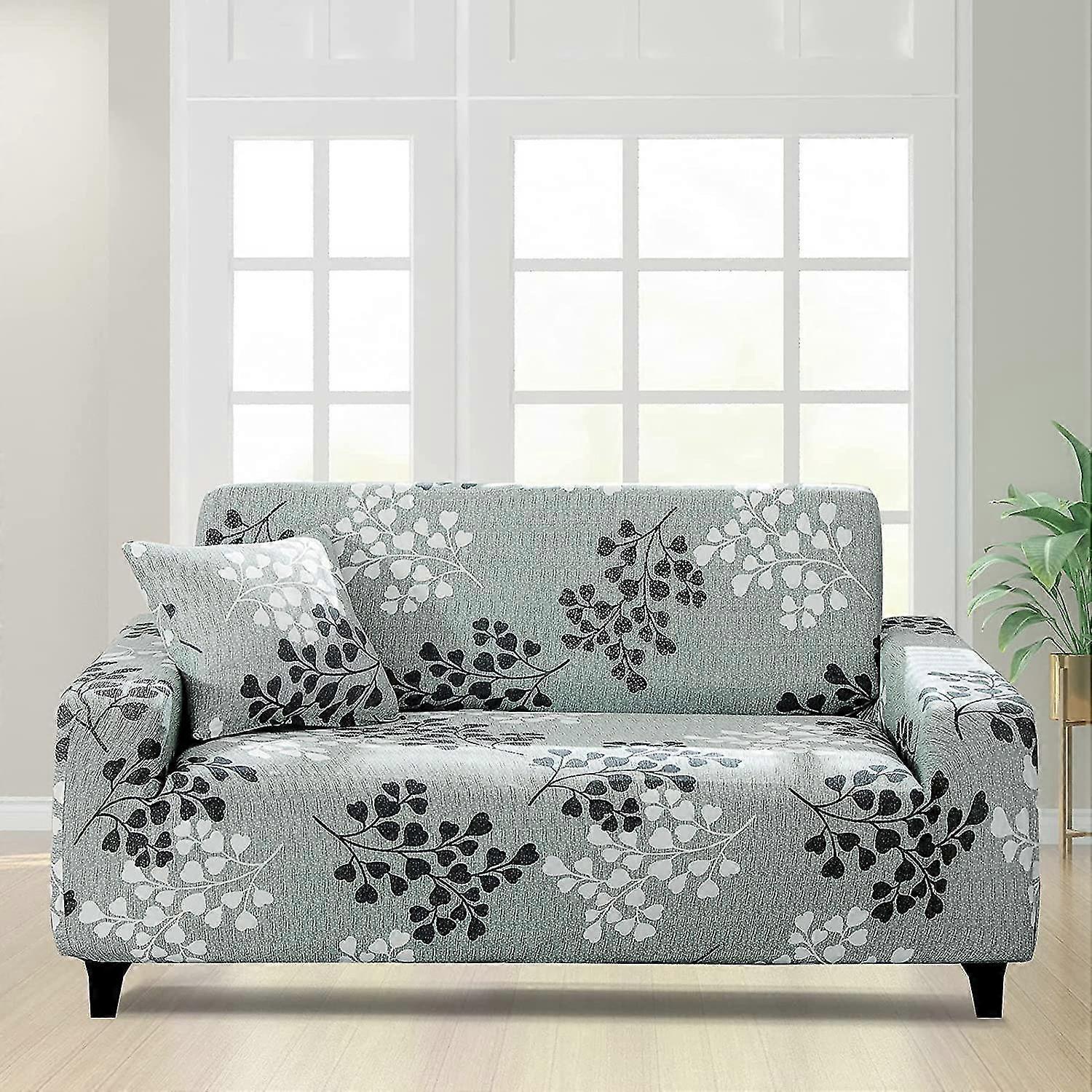 3 Seater Stretch Sofa Cover with Armrests Universal Fit 190-230cm