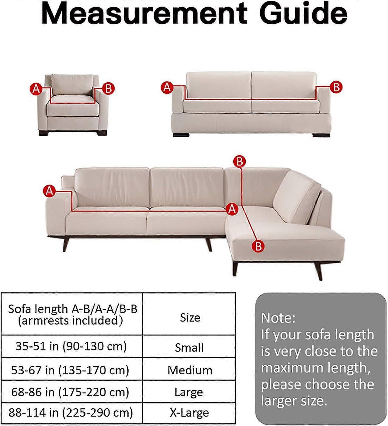 3 Seater Sofa Cover with Armrests and 1 Cushion Cover Stretch Protector