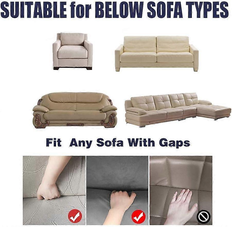 2 Seater High Elasticity Washable Sofa Cover Easy to Install Furniture Protector