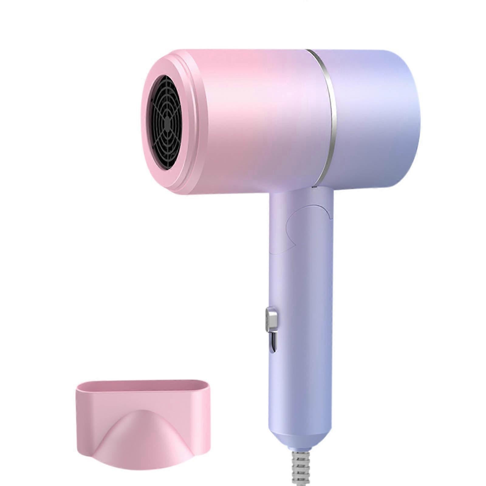Blue Gradient Hair Dryer Constant Temp Hot & Cold Silent Dryer
